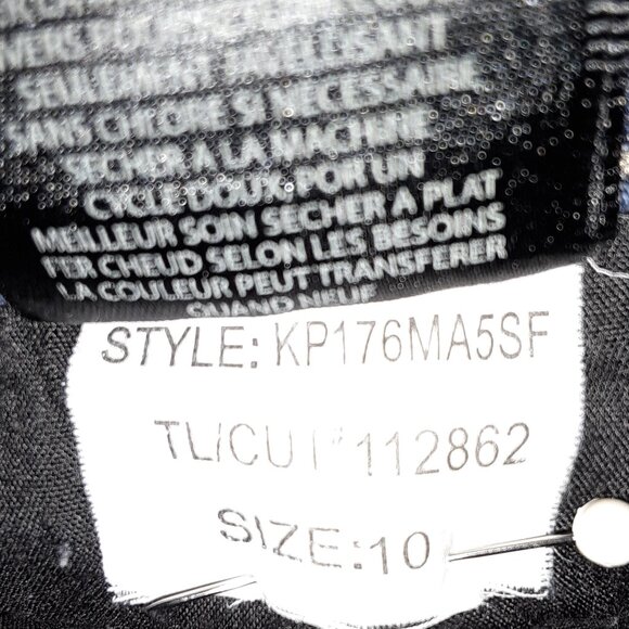 Kut from the Kloth * Sz 10 * Distressed Boyfriend * Blue Jeans * Stretchy Comfy - Picture 10 of 12